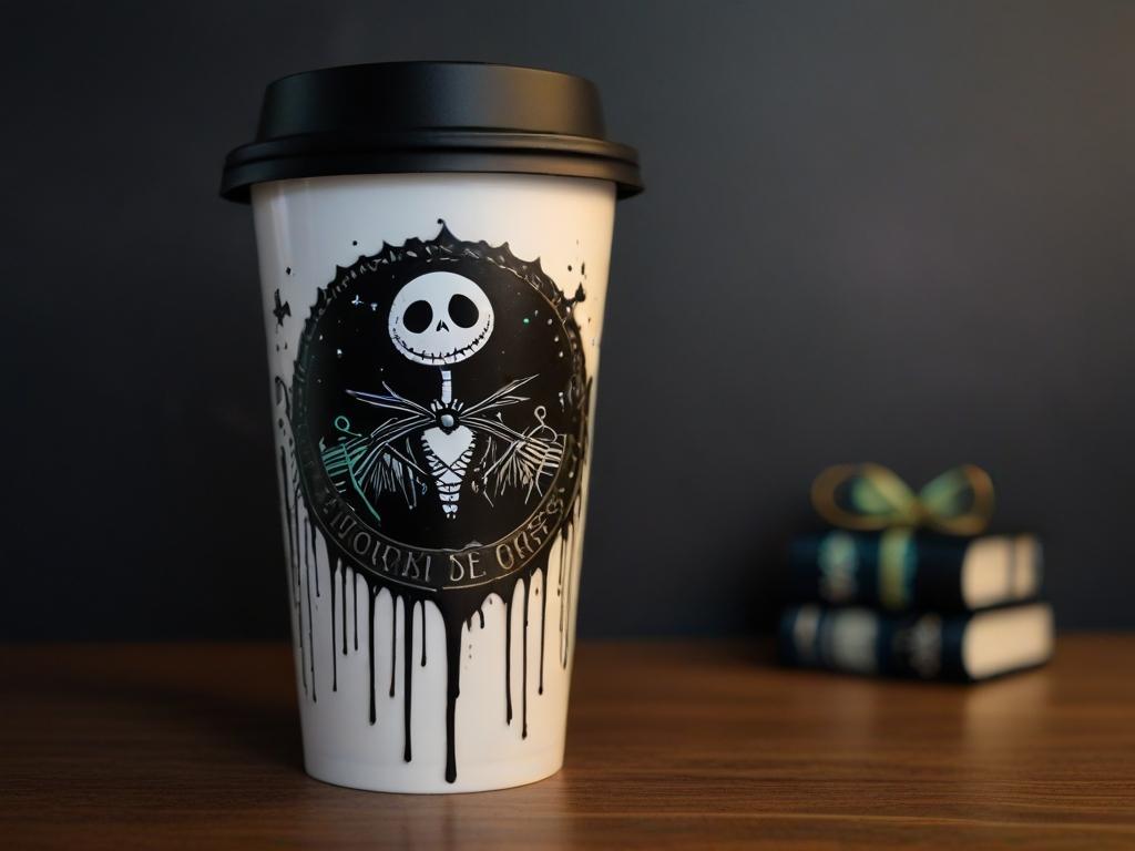 Nightmare before christmas starbucks cup photo